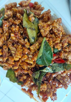Foto resep Orek Tempe pedas manis