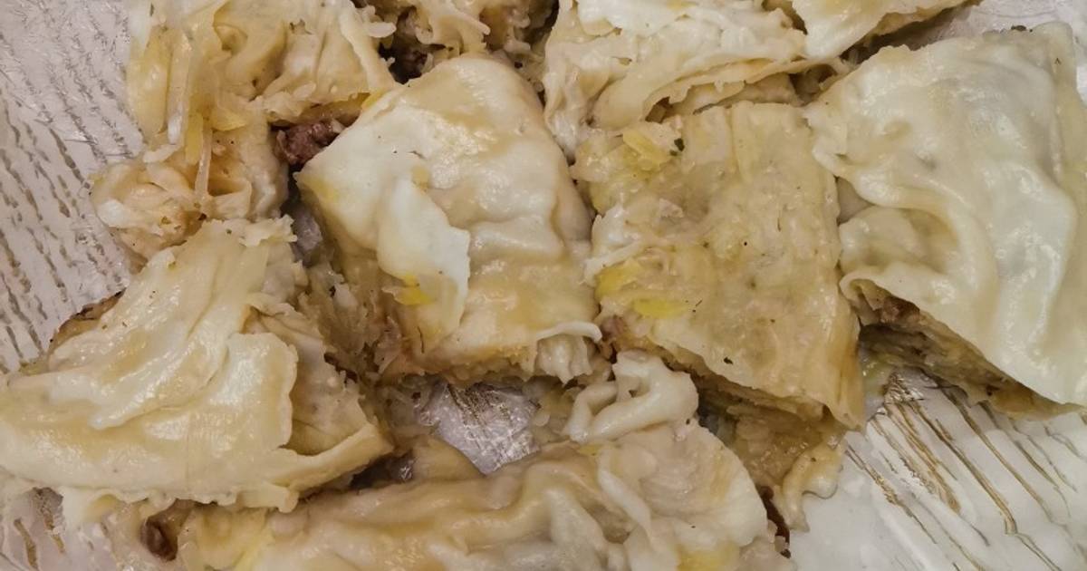 Ханум с подливой из овощей и мяса - рецепт автора Шахноза Султанова