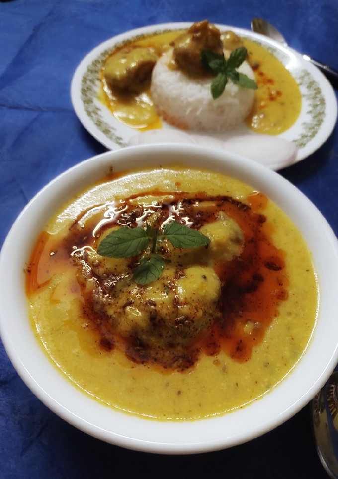 पंजाबी पकोडा कढी(punjabi kadhi pakoda recipe in hindi) रेसिपी मुख्य फोटो