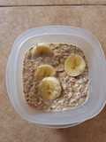 Peanut Butter Banana Overnight Oats