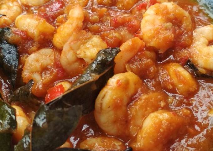 Resep Udang balado, Lezat Sekali