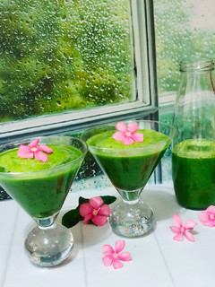 Foto resep Jus Apel, Kailan dan kiwi
