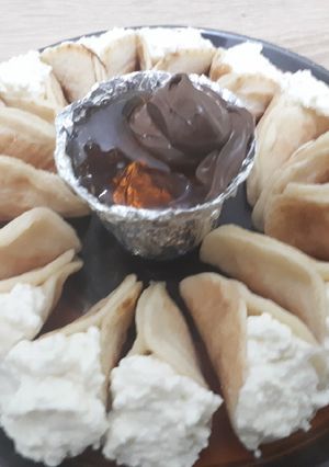 صورة لوصفة قطايف محشية من نوع آخر