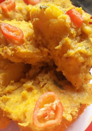 A picture of Yam porriage.