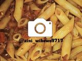 Pasta dengan saus sarden pedas