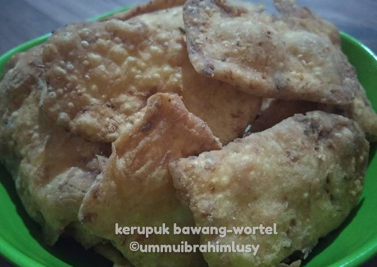 Resep Kerupuk Bawang Wortel yang Enak Banget