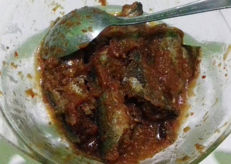 Cara Gampang memasak SARDEN IKAN SALEM bumbu seadanya yang Bisa Manjain Lidah