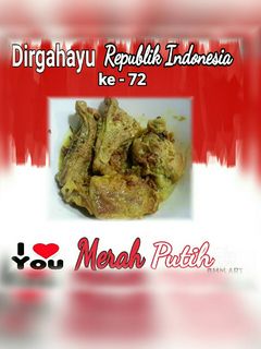 Foto resep OPOR AYAM ISTIMEWA #merahputih