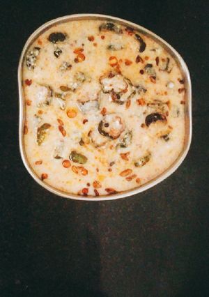 A picture of Bhindi Ka Raita.