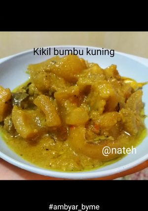 Foto resep KIKIL bumbu Kuning