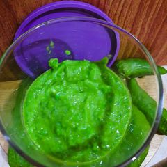 A picture of Hari/Green Sauce.