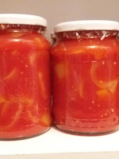 Lecsó télire, tartósítószer nélkül recept fotója