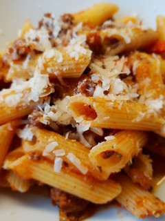 Una foto de Pasta boloñesa sin gluten