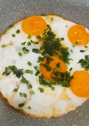 Hình của món Trứng chiên nước mắm.