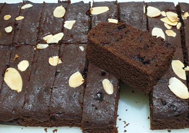 Brownies simple pondan