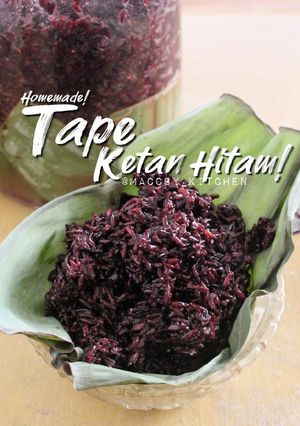 Foto resep Tape Ketan Hitam