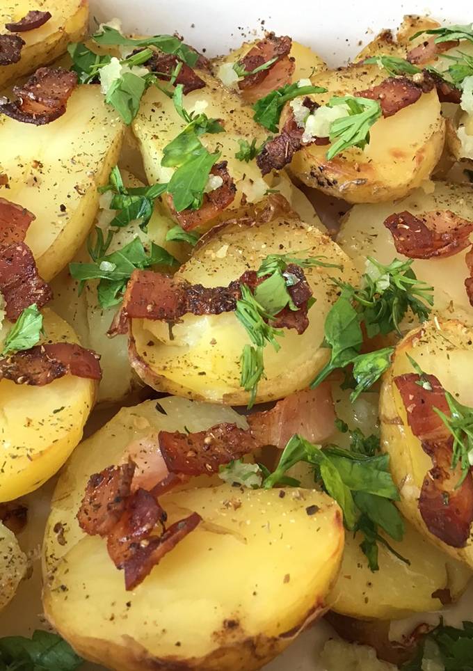 Молодой картофель 🥔 с 🥓беконом