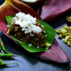 Traditional Banana Blossom Curry A picture of Traditional Banana Blossom Curry.