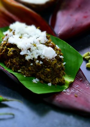A picture of Traditional Banana Blossom Curry.