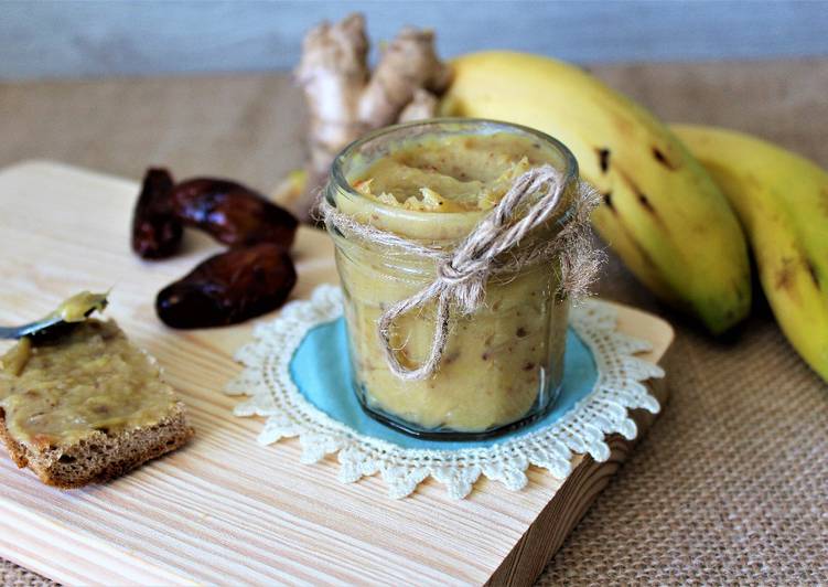 Mermelada de plátano jengibre y dátil en Mambo