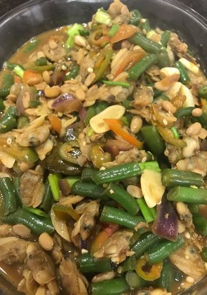 Foto resep Oseng kerang tauco