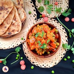 Gajar Matar Sabzi A picture of Gajar Matar Sabzi.