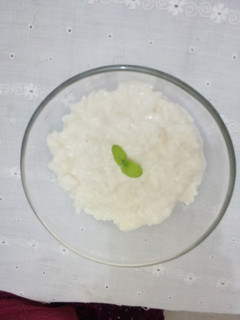 Una foto de Arroz con leche de soya