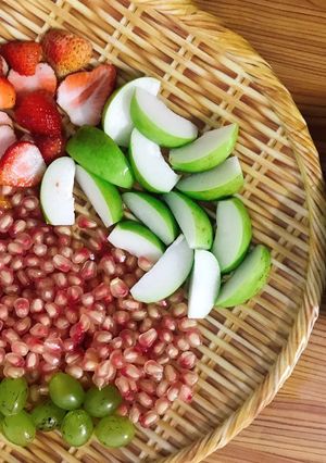 Hình của món Trái cây chấm xốt phô mai.