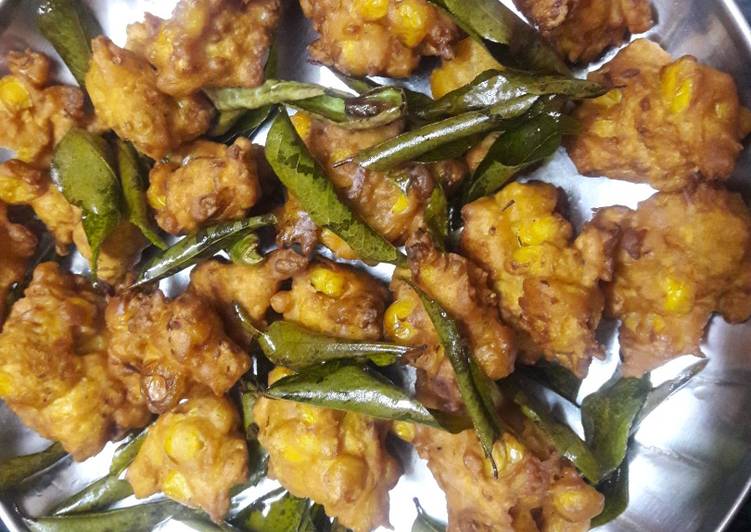 How to Make Super Quick Homemade Sweet corn pakoda