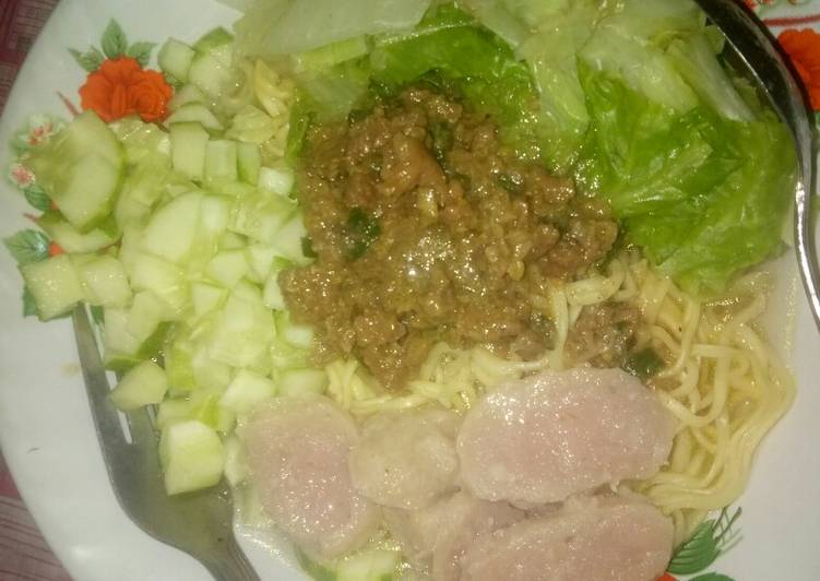 Mie kambing sangat mantap😱