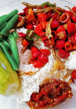Foto resep Tumis kulit melinjo teri