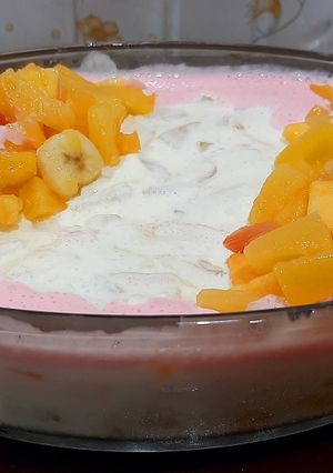 A picture of Fruit Cocktail Salad🤙😍.