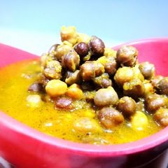 Recipe of kale chole ki sabji A picture of Recipe of kale chole ki sabji.
