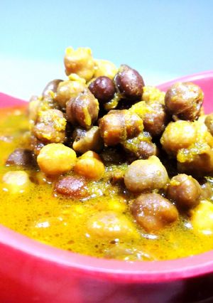 A picture of Recipe of kale chole ki sabji.