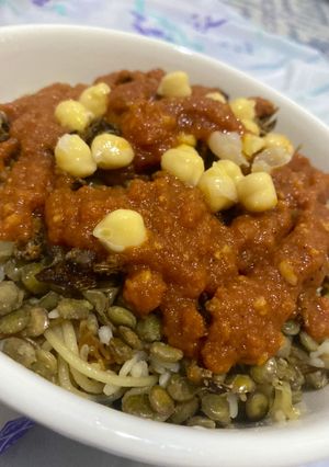 صورة لوصفة كشري مصري 🤤😋