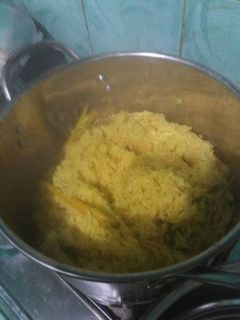 Foto resep Nasi kuning pulen gurih