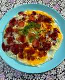 SP.0897 - Xúc Xích Chiên Hột Gà Xốt Dâu Tằm