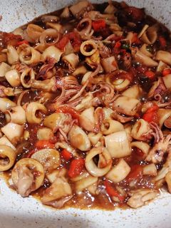 Foto resep Cumi Asin Pedas Manis