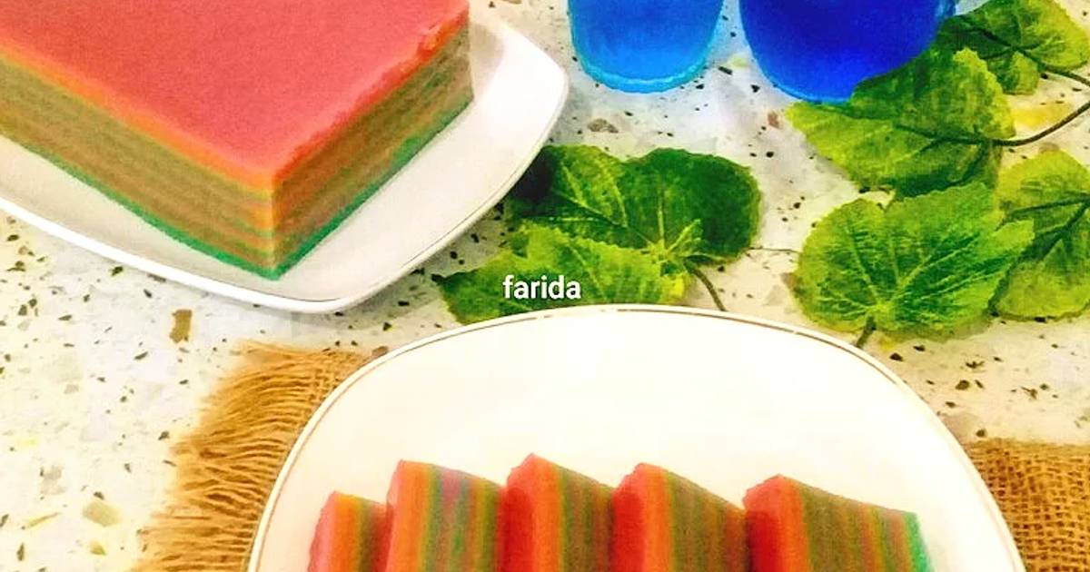 Resep Kue Pepe Lapis Terigu Tapioka Anti Gagal Oleh Farida Sulthan