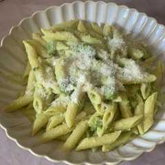 Penne con Crema di Fave e Limone-レシピのメイン写真