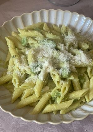 Foto di Penne con Crema di Fave e Limone