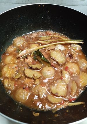 Foto resep Semur Jengkol Pedas Manis