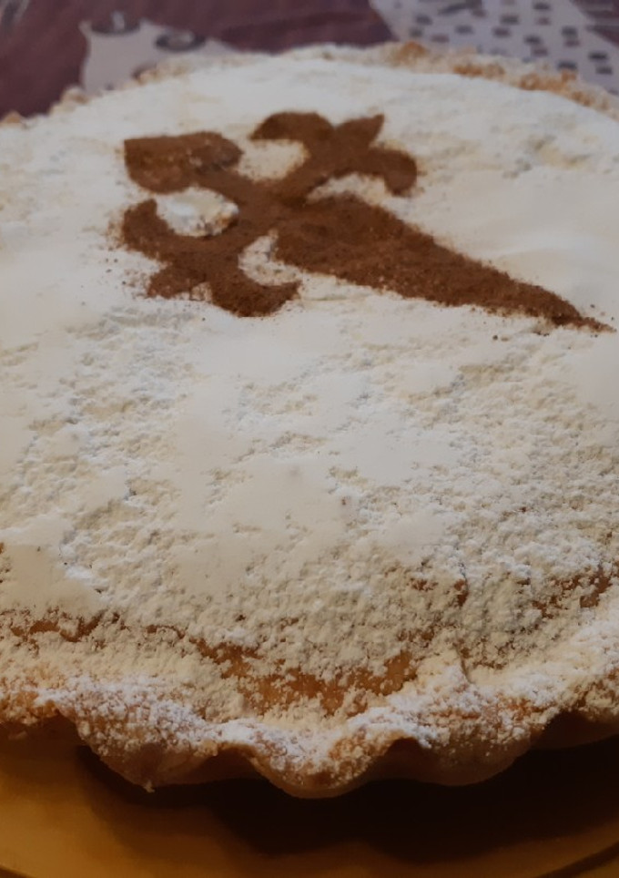 Una foto de Tarta de Santiago