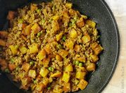 A picture of beef curry