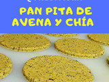 Pan pita de avena