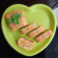 Telur Dadar Jepang (Tamagoyaki)-レシピのメイン写真