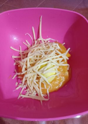 Foto resep MPASI 8mo+ Wortel Kentang Telur Ayam Kampung