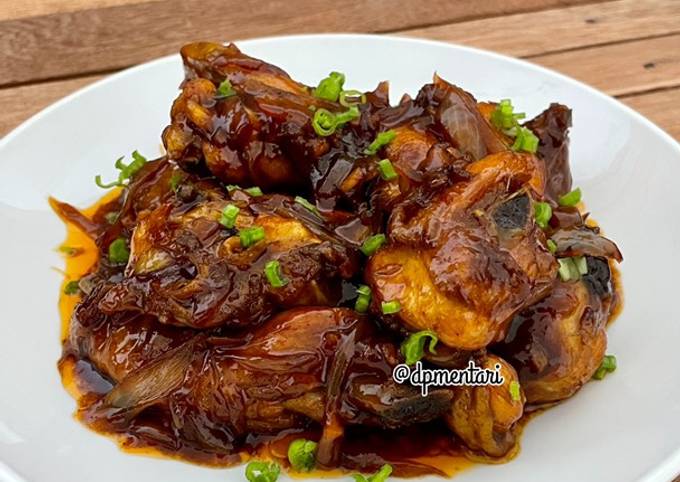 Ayam Kecap Bawang Bombay