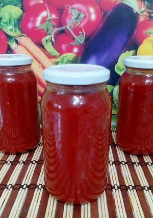 Házi paradicsomlé 🍅 recept fotója