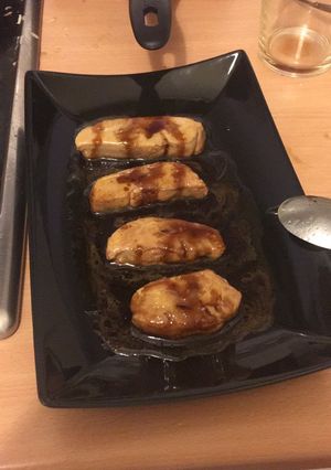 Una foto de Aperitivo de Foie de Pato al Pedro Ximénez